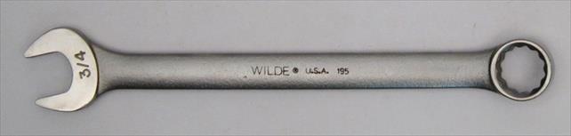 Wilde Tool 195/Bb .75 Combination Wrench, Bulk Box