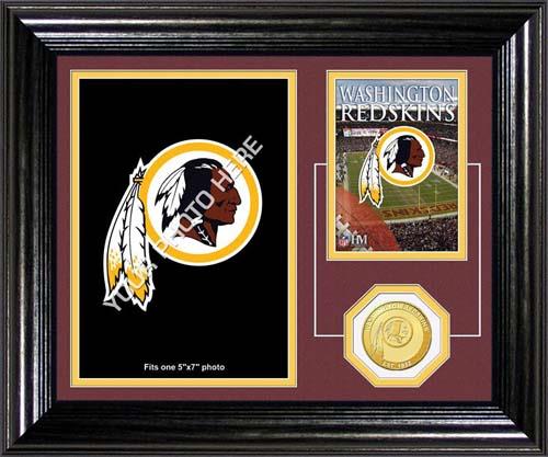 Highland Mint HM DESK1298K Washington Redskins Washington Redskins Framed Memories Desktop Photo Mint