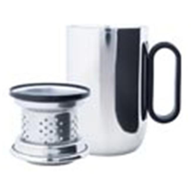 Timolino PAD 35F 12 oz. Chai Connoisseur Mug Steel with Tea Strainer