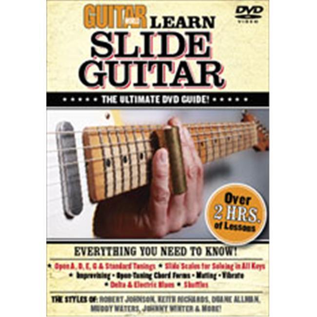 Alfred 56 33913 Guitar World  Learn Slide Guitar   Music Book