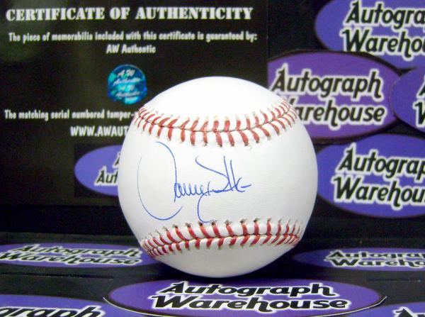 Autograph Warehouse 80445 Larry Walker Autographed Baseball From His First Ever Private Signing September 2010
