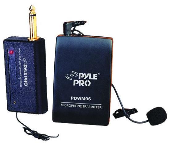 114 116MHz Pyle P Clip Tie Microphone   PDWM96