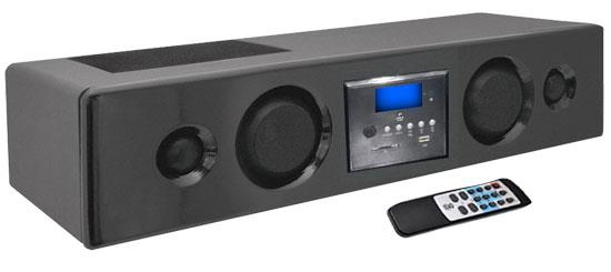 SOUND AROUND PYLE INDUSTRIES PSBV200BT 300 Watt Bluetooth Soundbar with USB SD FM Radio and Wireless Remote