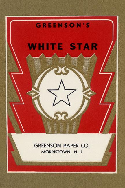 Buy Enlarge 0 587 23312 5C12X18 White Star Broom Label  Canvas Size C12X18