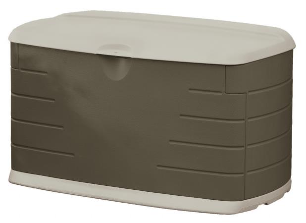 Rubbermaid FG5F2100OLVSS 75 Gallon 11.875 in. L X 44.25 in. W X 28.125 in. H Outdoor Stor