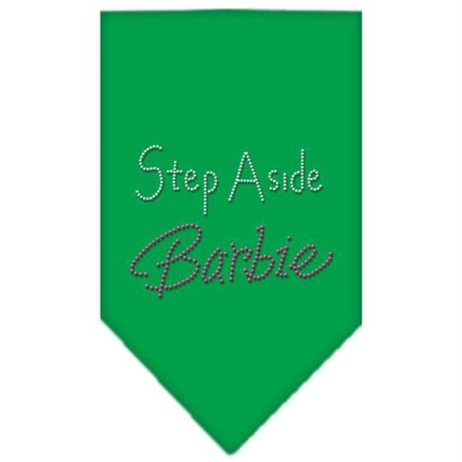 Mirage Pet Products 67 08 SMEG Step Aside Barbie Rhinestone Bandana Emerald Green Small