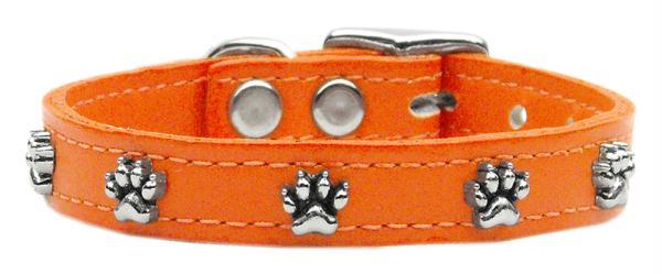 Mirage Pet Products 83 18 18OR Paw Leather Orange 18