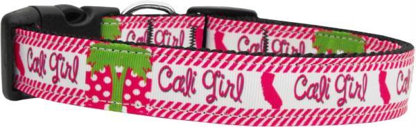 Mirage Pet Products 125 142 MD Cali Girl Nylon Dog Collars Medium