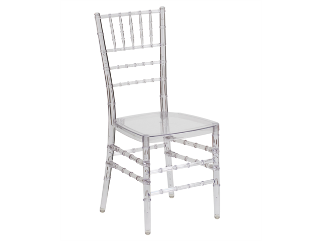 Flash Elegance Crystal Ice Stacking Chiavari Chair [BH ICE CRYSTAL GG]