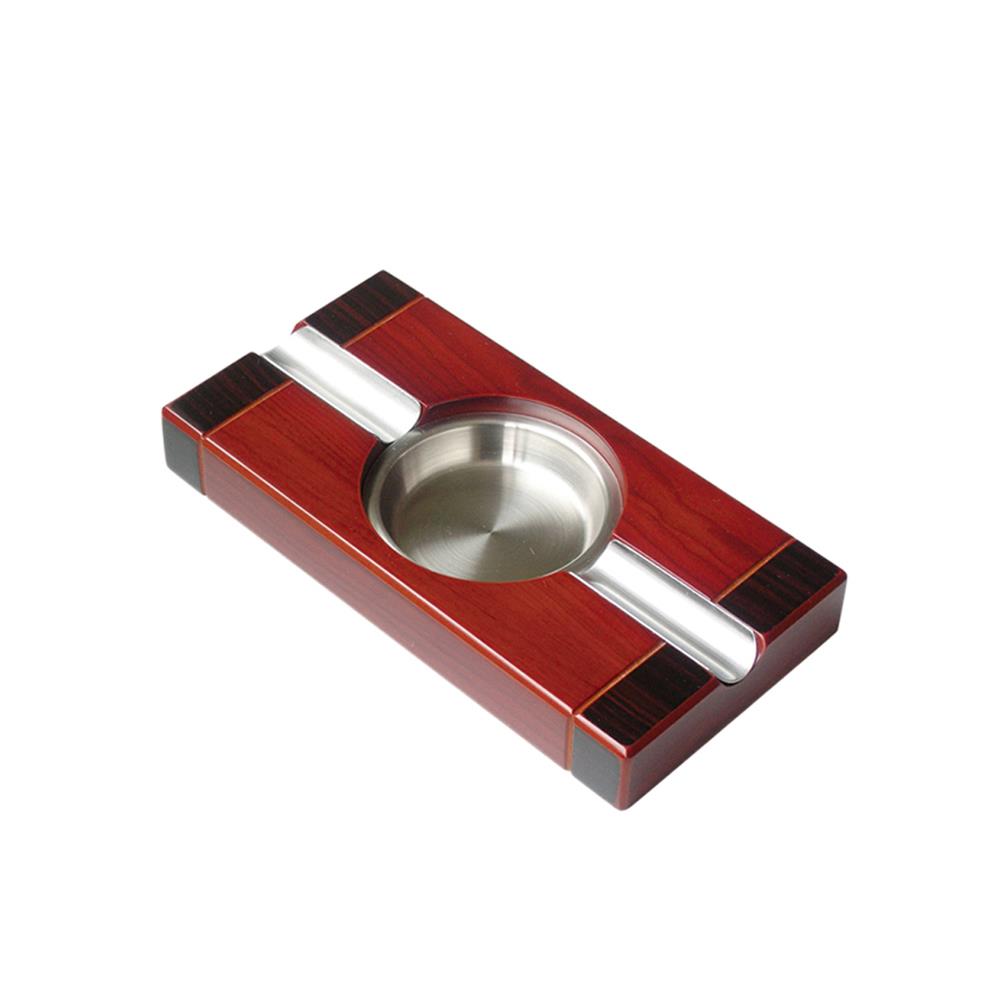 Prestige Import group 2 Cigar High Gloss Two Tone Cherry Ashtray