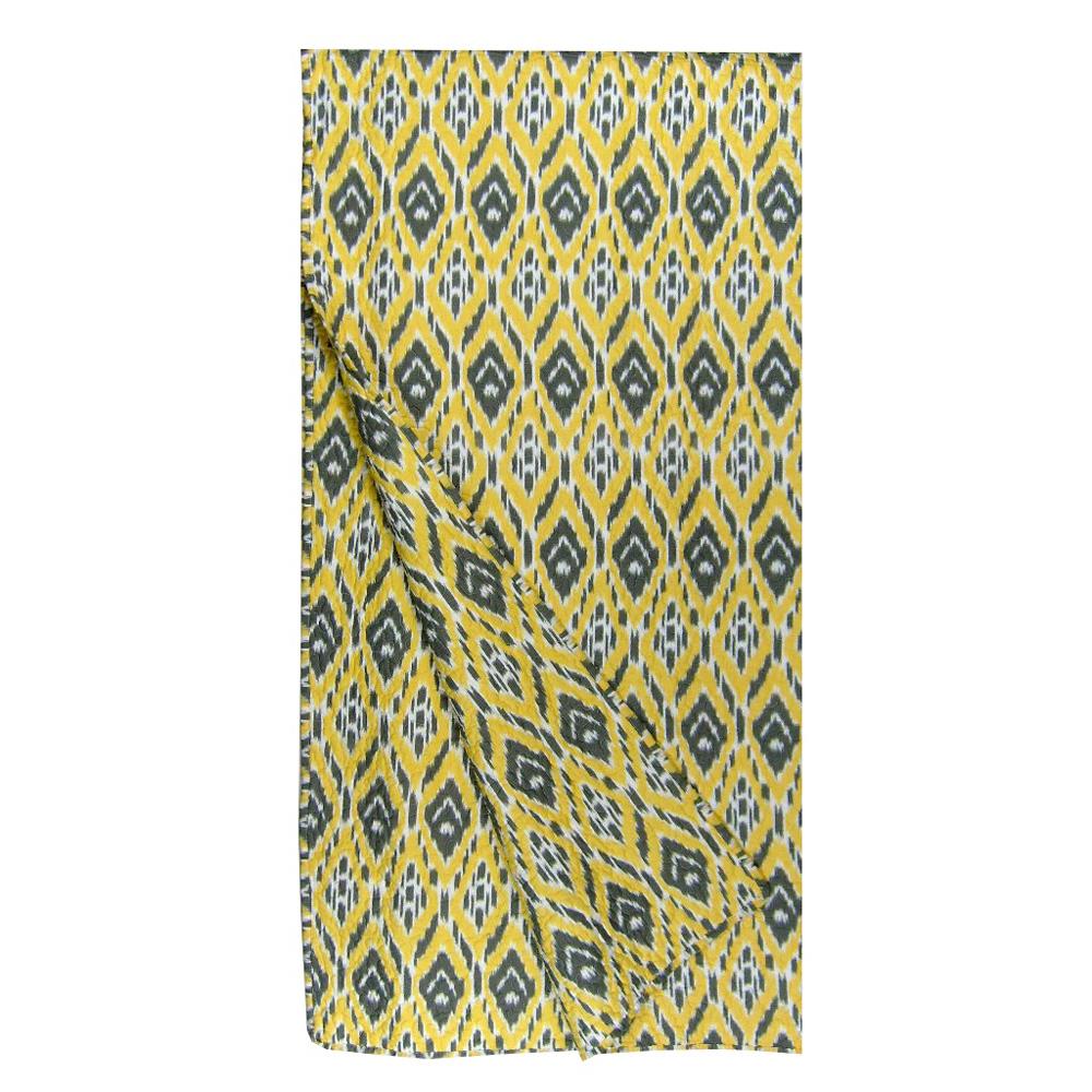 Lava Pillows Decorative Bedspread Abra Microfiber Full/Queen Set Yellow