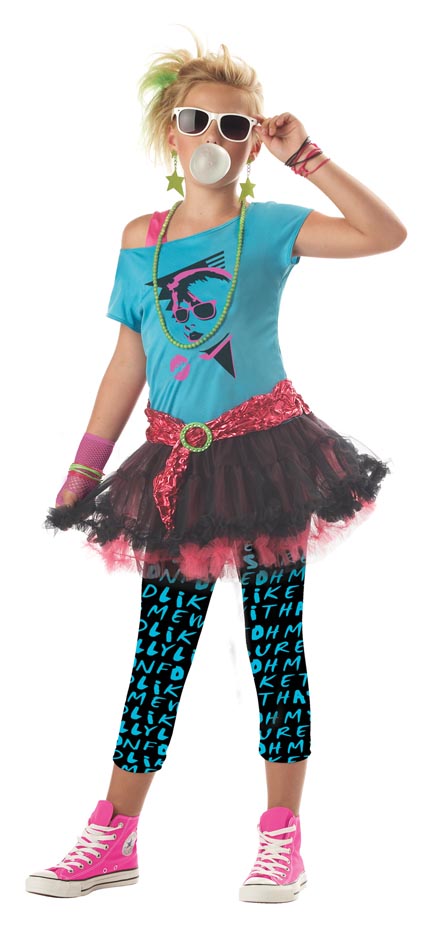 80s Valley Girl Tween Costume