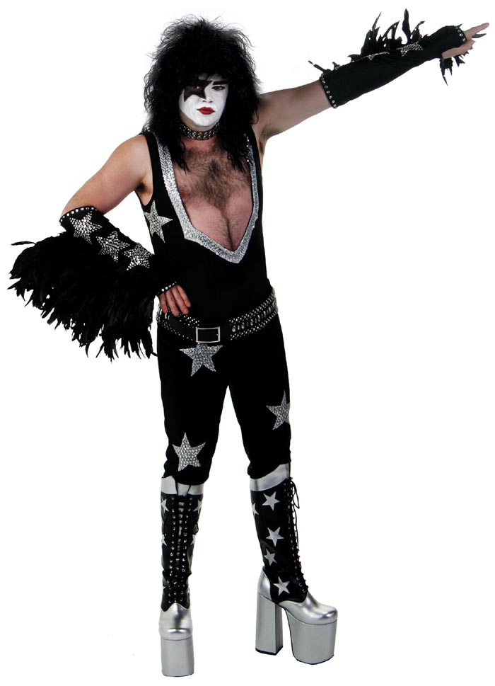 KISS Authentic Rock The Nation Starchild Costume Adult Standard