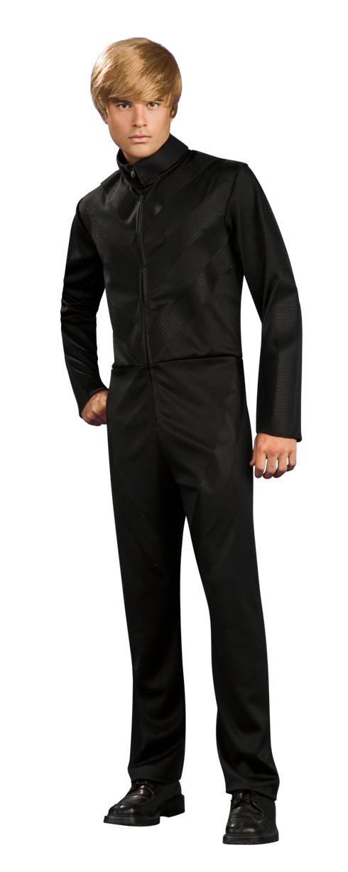 Bruno Black Velcro Outfit Costume Adult Small