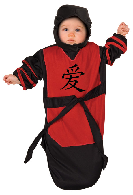 Ninja Baby Bunting Costume   Baby Halloween Costumes