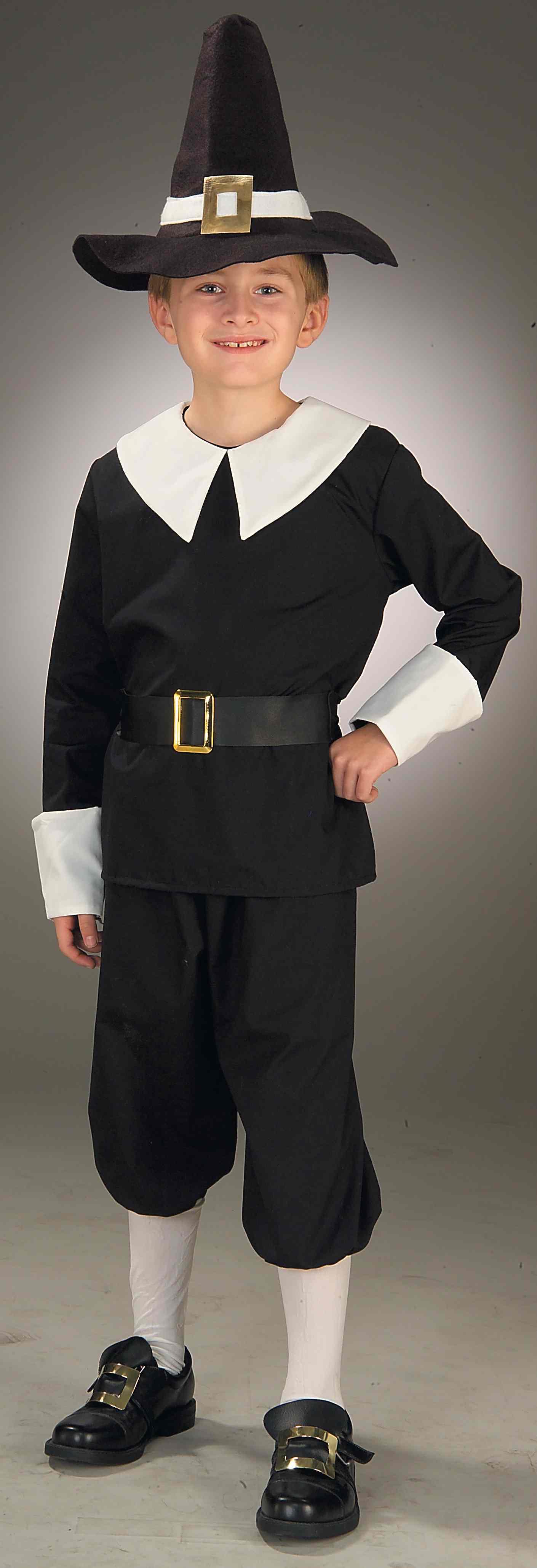 Boy Colonial Pilgrim Costume