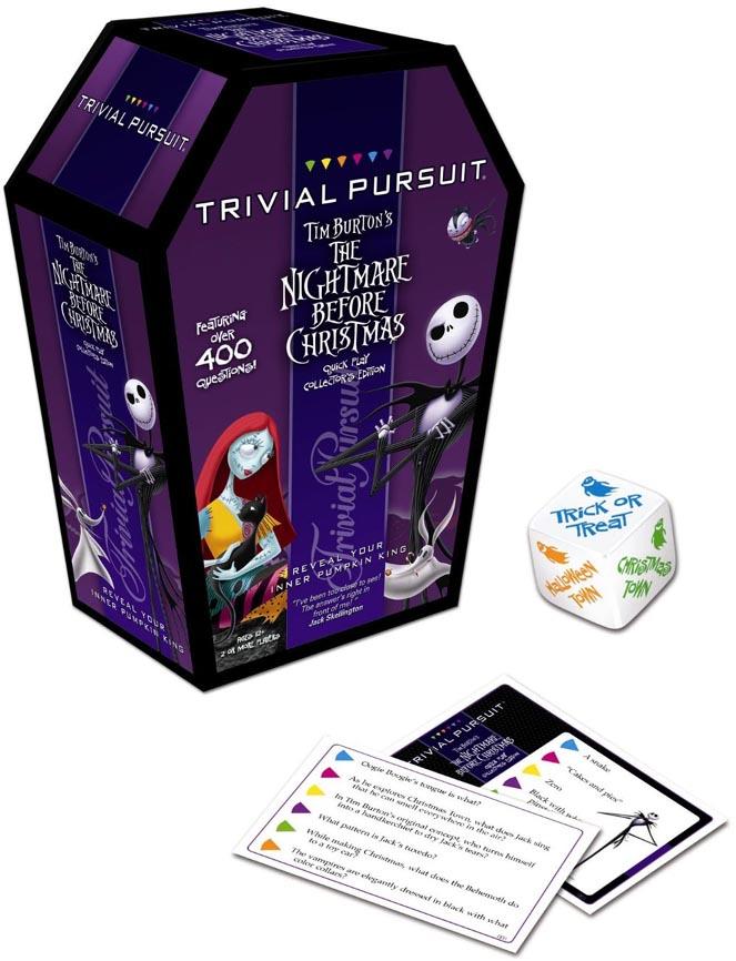 Nightmare Before Christmas Quick Play Boardgame