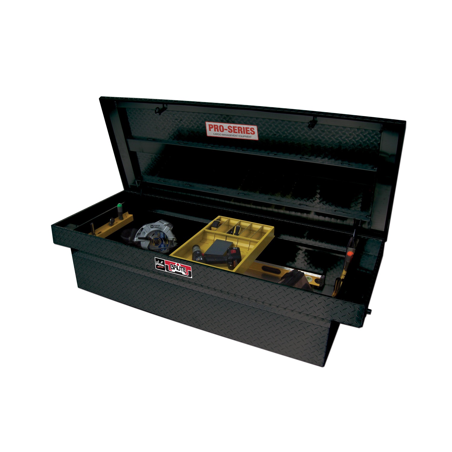 Westin 80 RB127FL B Brute Pro Series; Full Lid Crossover Tool Box