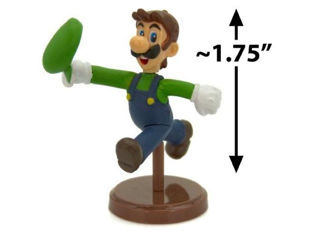 Luigi ~1.75" Mini Figure [Super Mario Choco Egg Mini Figure Selection Series   N 