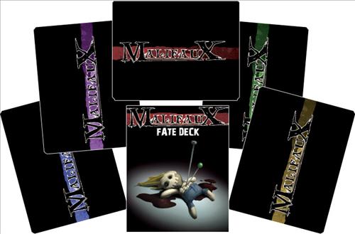 Malifaux: Fate Deck Blue