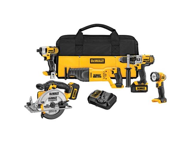 DCK590L2 20V MAX Cordless Lithium Ion 5 Tool Combo Kit