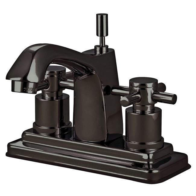 Kingston Brass KS8641DX Concord Two Handle 4" Centerset Lavatory Faucet with Bra