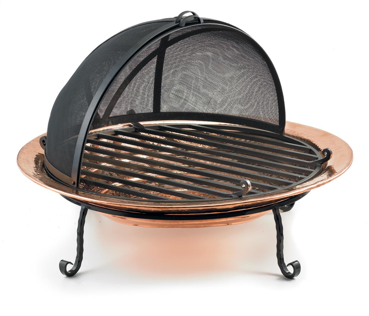 Good Directions 771 Medium Fire Pit   Polished Copper