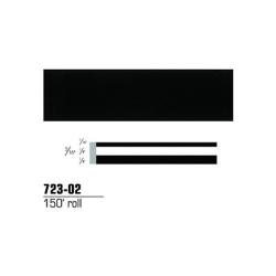 3M 723 02 ScotchCal Striping Tape   Black   5/16 inch x 150 Foot