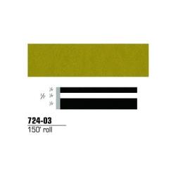 3M 724 03 ScotchCal Striping Tape   Gold Metallic   1/2 inch x 150 Foot