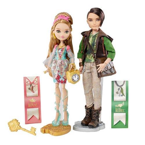 Ever After High Ashlynn and Hunter Dolls 2 Pack