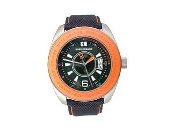 Hugo Boss Boss Orange Nylon Strap Black Dial Men's watch #1512546