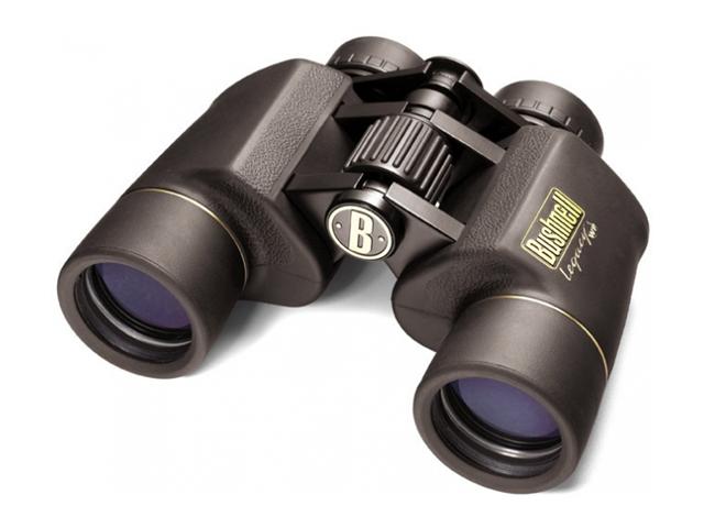 Bushnell Legacy WP 8x42 Porro Prism BaK 4 Binoculars, Matte Black  