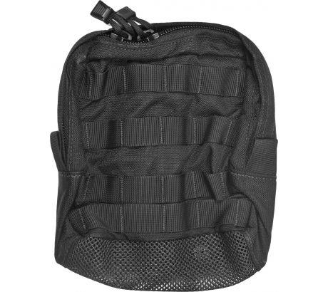 Specter Gear Modular Utility Pouch, Mesh bottom, MOLLE Compatible   Black, 357 B