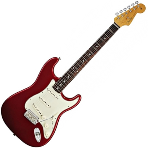 Fender 60's Stratocaster Electric Guitar w/gig bag Candy Apple Red NEW