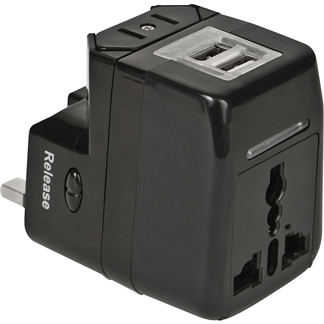 Travelon Dual USB Charger and Adapter