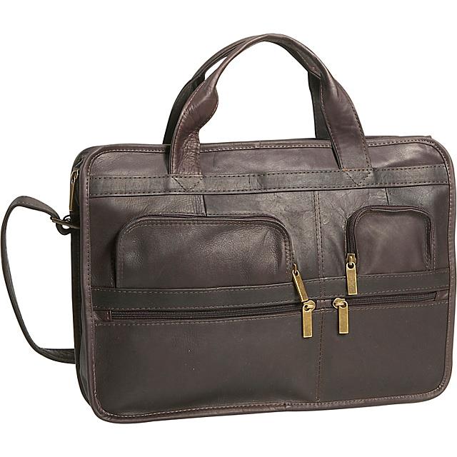 David King & Co. Multi Pocket Organizer Brief