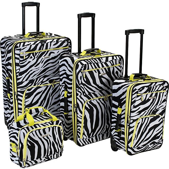 Rockland Luggage 4 Piece Expandable Luggage Set