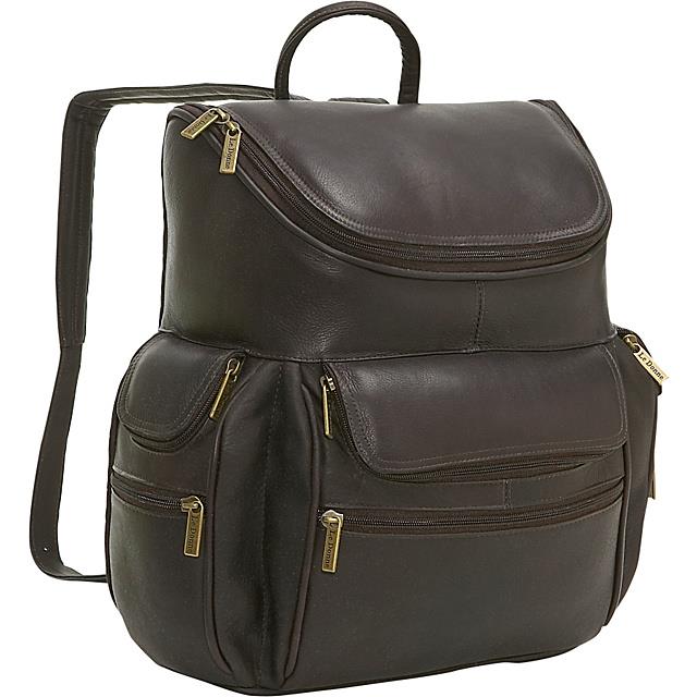 Le Donne Leather Computer Back Pack