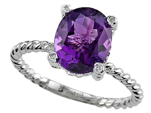 Genuine Amethyst Ring by Effy Collection(R) LIFETIME WARRANTY