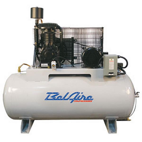 BelAire 338HL4 460 Volt 7.5 HP 80 Gallon Horizontal Electric Air Compressor
