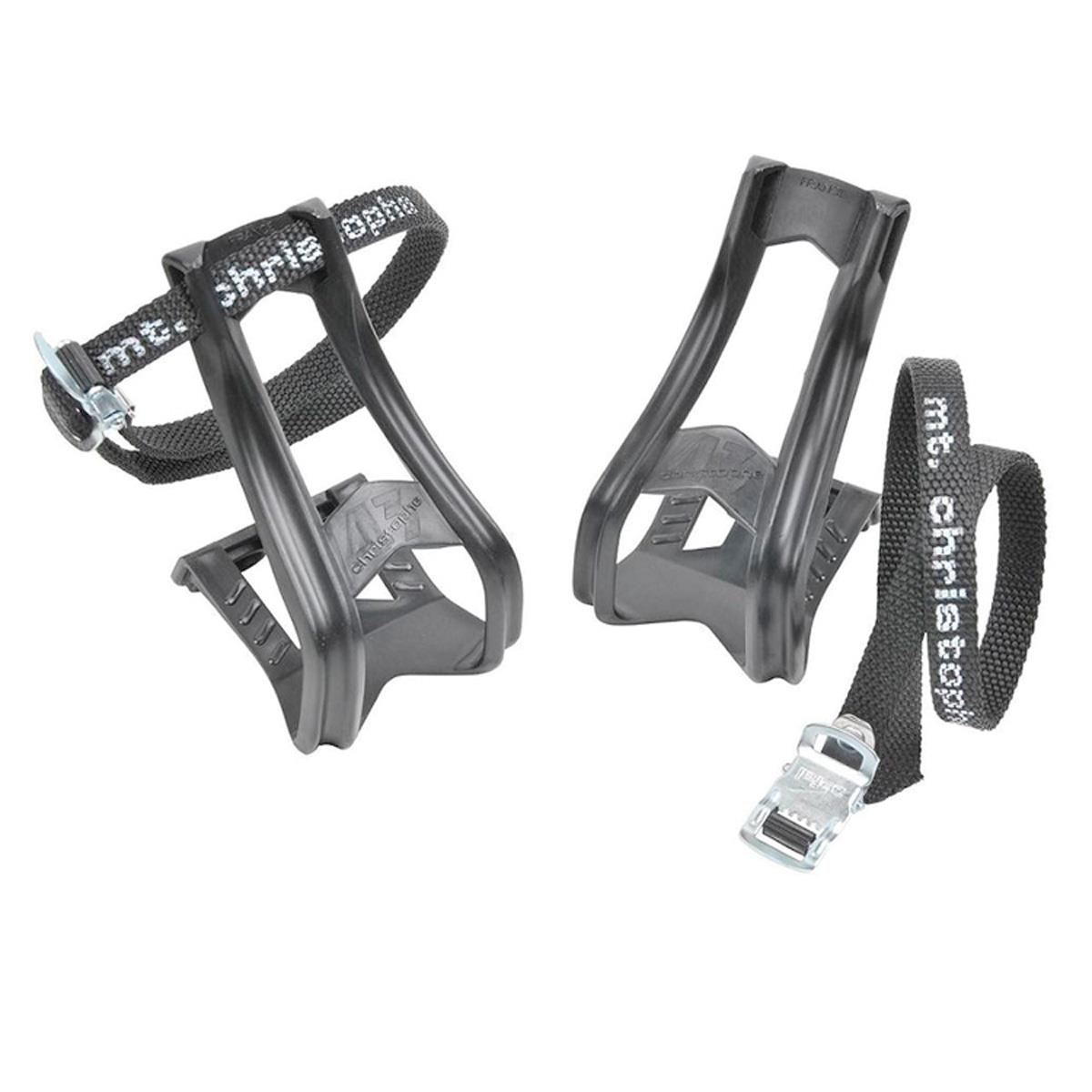 Zefal 43 + 515 Bicycle Pedal Toe Clips and Straps (S/M)
