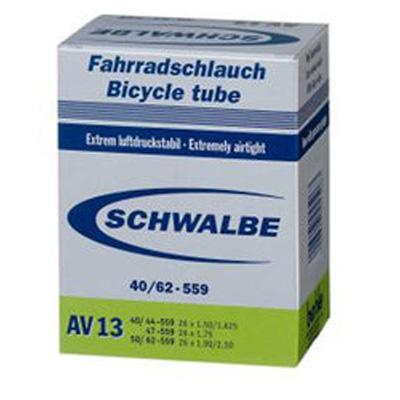 Schwalbe Bike Tube   40mm Schraeder/Auto (24 x 1.5 2.5   40mm Schraeder   AV10)