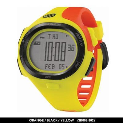 Soleus P.R. Running Watch   SR008 (orange/black/yellow)