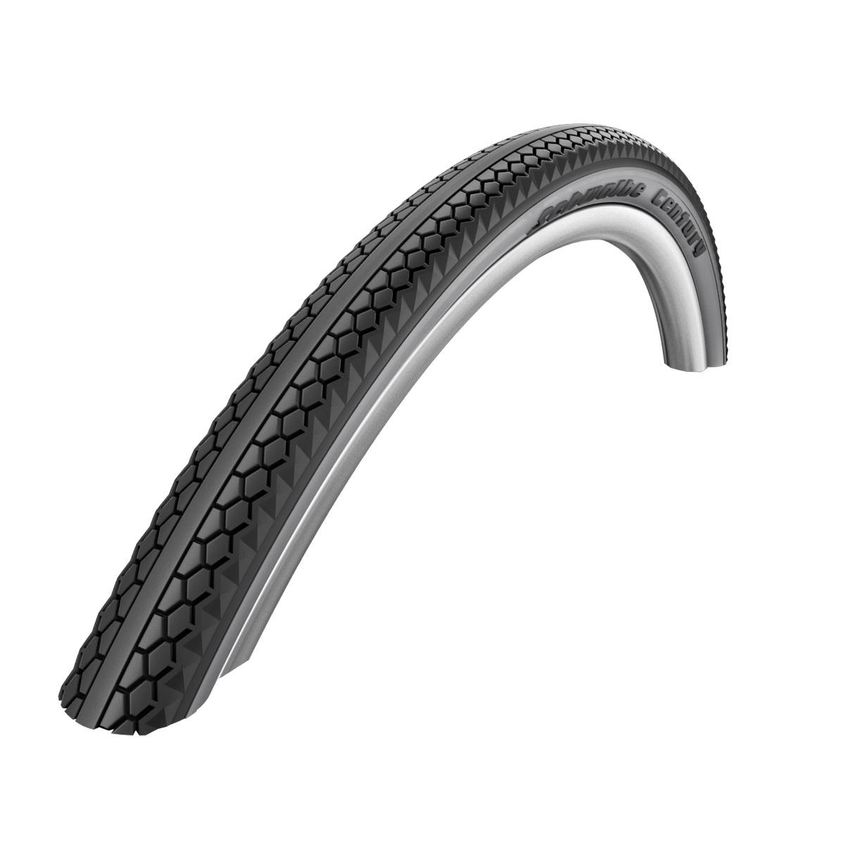 Schwalbe Century HS 458 Mountain Bicycle Tire   Wire Bead   28 x 2.0 (Black/Graphite Reflex   28 x 2.00)
