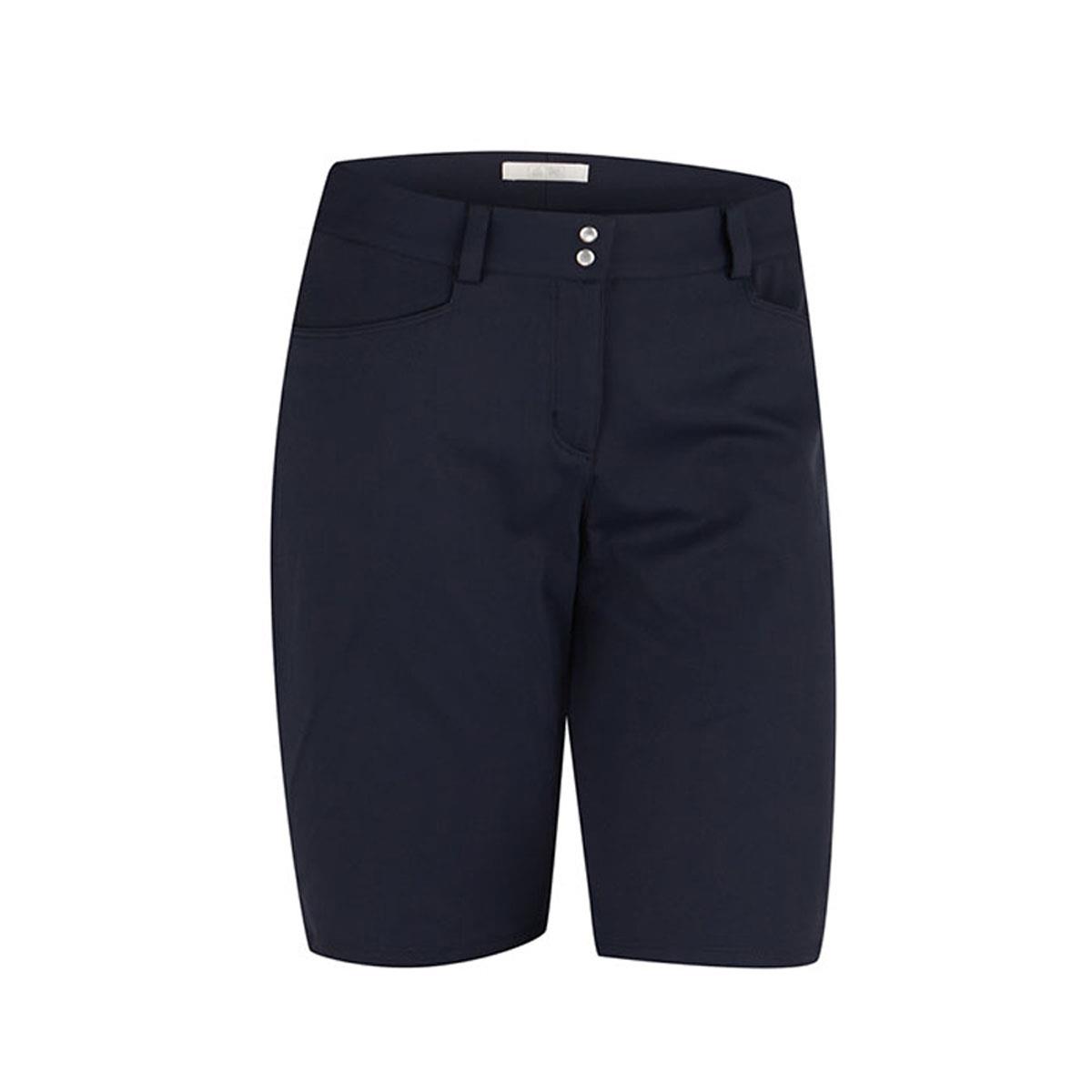 Adidas 2015 Women's Essentials Lightweight Bermuda Short (Night Navy   6)