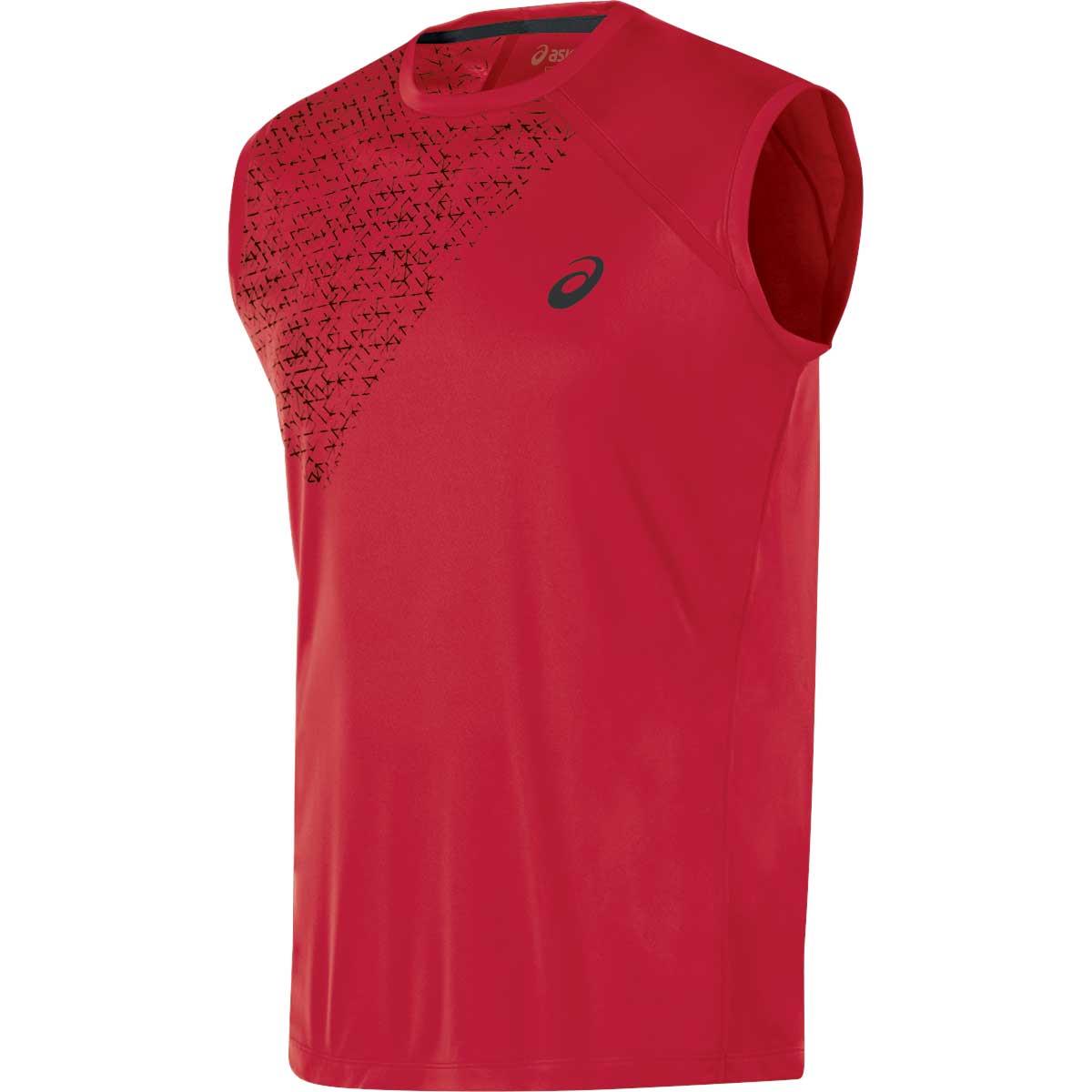 Asics 2015/16 Men's Sleeveless Training Top   125051 (True Red   L)