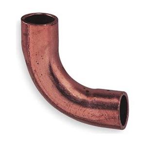 Elbow, 90 Deg, Long Radius, 3/4 In, Copper