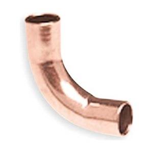 Elbow, 90 Deg, Long Radius, 1/2 In, Copper