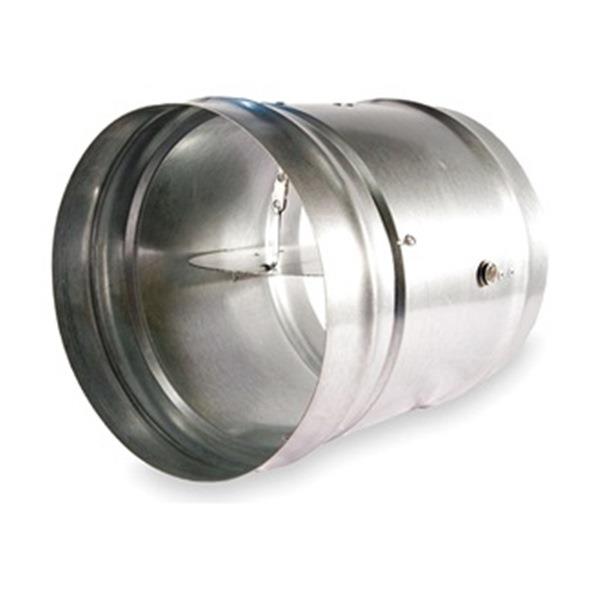 Round Fire Damper, 165 Deg F, 13 5/8 In. D