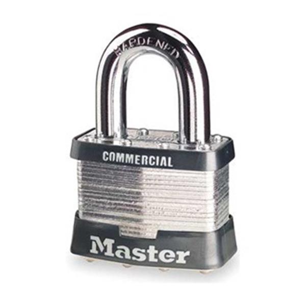 Padlock, KA, 1 In H, 5 Pin, Steel